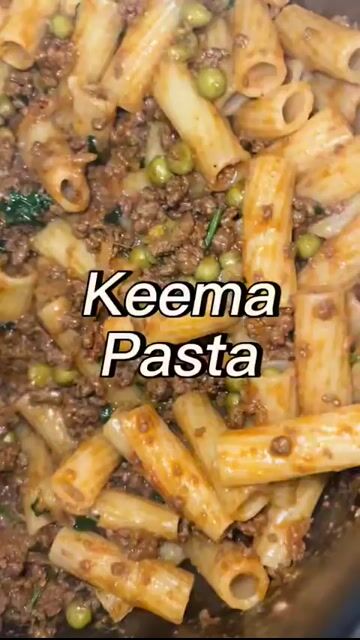 Keema pasta