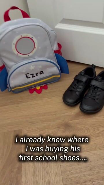 Kids' footwear product showcase